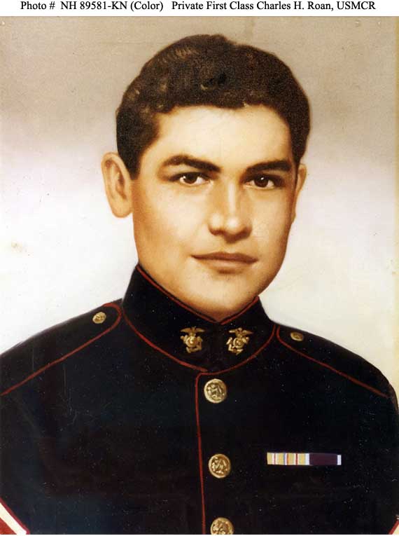 Pfc. Charles Howard Roan, USMCR — Medal of Honor recipient